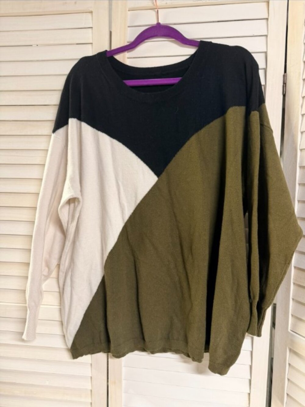 Supersoft Colorblock sweater
